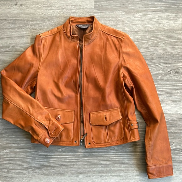 George Jackets & Blazers - Vintage George 100% Leather Women’s Jacket